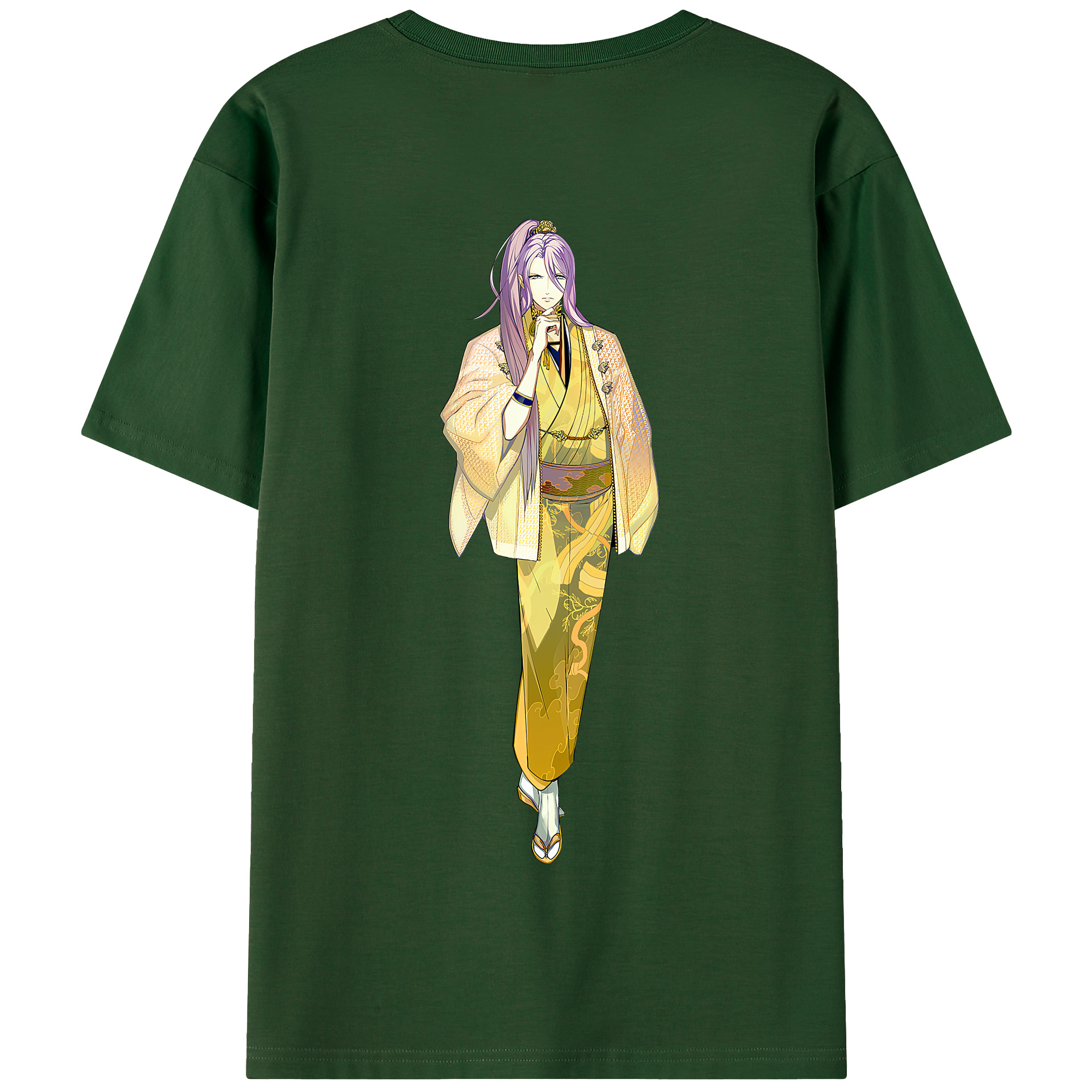 （画像用） 刀剣乱舞 Touken Ranbu 綿100％半袖Tシャツ（背面プリント）